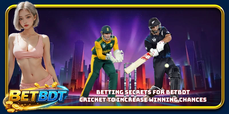 Betting secrets for BETBDT cricket to increase winning chances