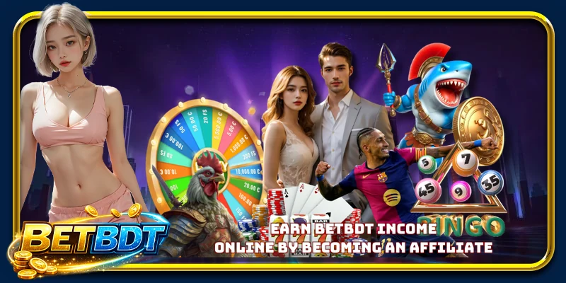 Earn Betbdt Income Online by becoming an affiliate