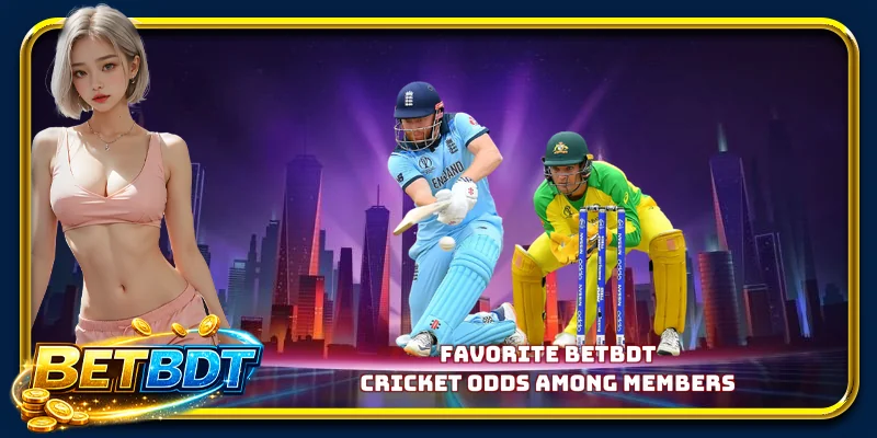 Favorite BETBDT cricket odds among members