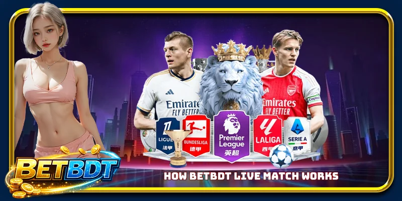 How BETBDT live match works