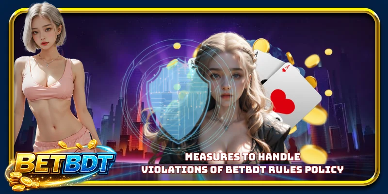 Measures to handle violations of BETBDT rules policy