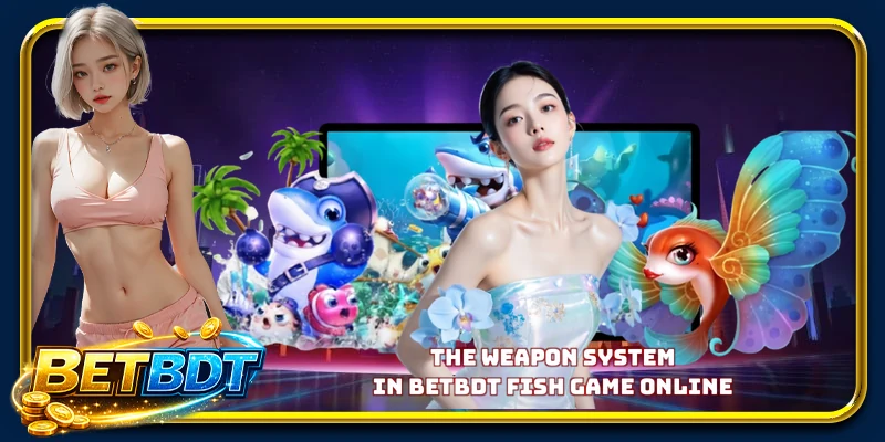 The weapon system in BETBDT fish game online